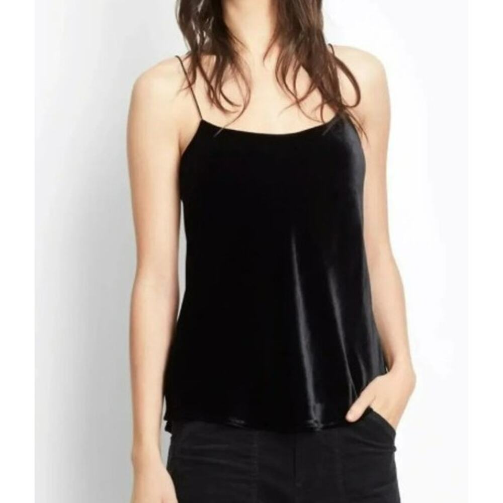 NWT Vince. Velvet Spaghetti Strap Camisole Size Medium Viscose/Silk $245 MSRP